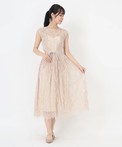 【SALE／20%OFF】STRAWBERRY-FIELDS ドレス ストロベリーフィールズ ワンピース・ドレス ドレス ピンク【送料無料】