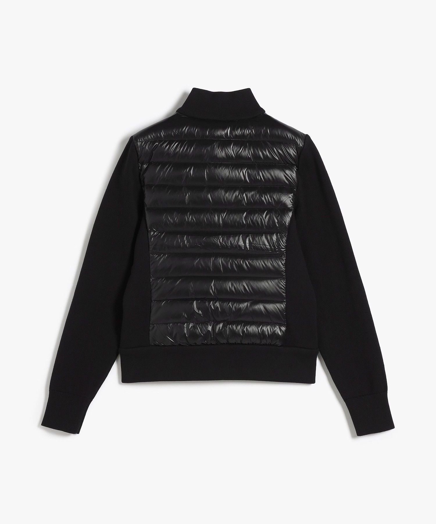 TOMMY HILFIGER ニットミックスパデッドダウンジャケット トミーヒルフィガー ジャケット・アウター ブルゾン・ジャンパー ブラック【送料無料】