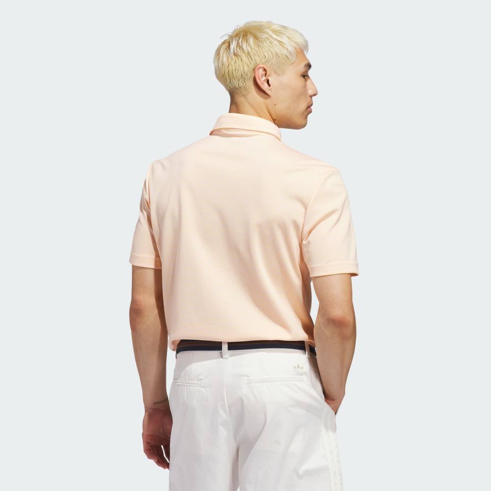 adidas 【公式】アディダス adidas オリジナルス ストライプ ピケ ポロシャツ アディダス トップス ポロシャツ オレンジ【送料無料】