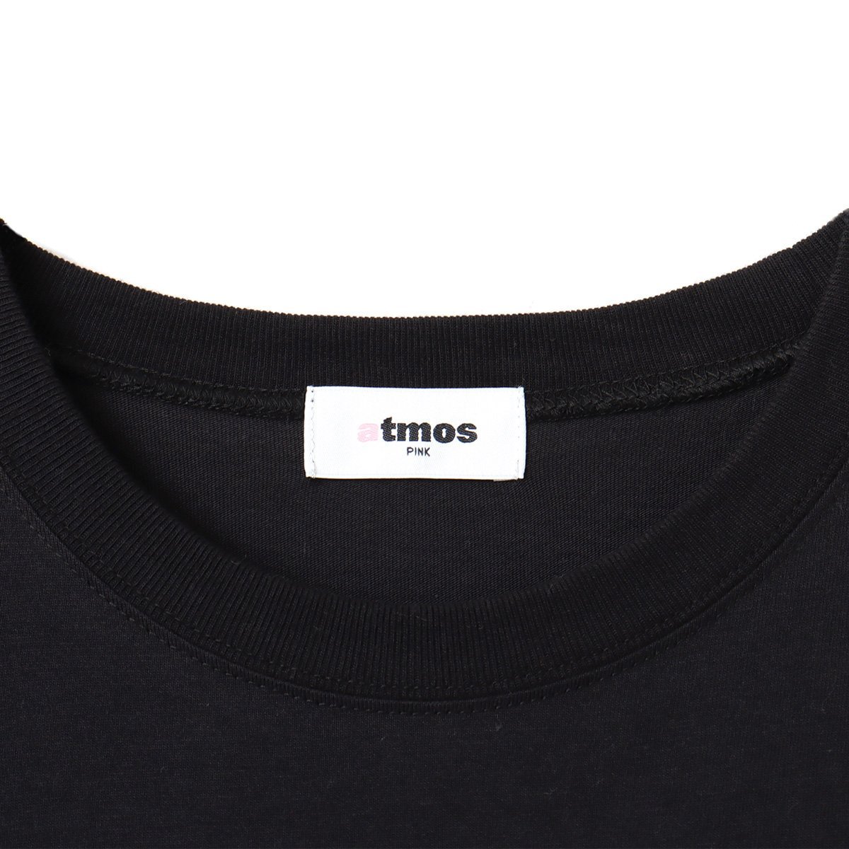 atmos pink atmos pink Message T-shirt BLACK アトモス トップス カットソー・Tシャツ ブラック