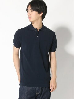 Garment Dyed Pique Polo Shirt 20071610027610: Navy Garment Dyed Pique Polo Shirt 20071610027610: Navy
