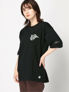 【SALE／30%OFF】WTW (U)ダブルティー フォーム プリント 半袖 ロゴ Tシャツ ダブルティー トップス カットソー・Tシャツ ブラック グリーン ホワイト