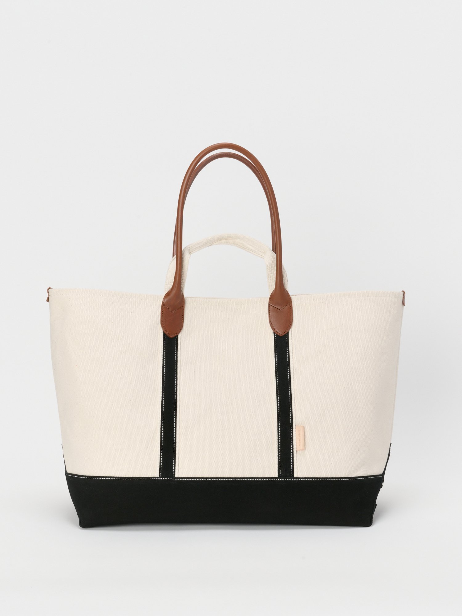 Hender Scheme エンダースキーマ/(U)campus suede handle tote L(ro-rb-ctl)/キャンパストート ピーアールワン バッグ トートバッグ ブラック ブラウン【送料無料】