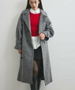 【SALE/40%OFF】VIS 【2WAY】シャギーロングコート ビス ジャケット・アウター ステンカラーコート グレー【送料無料】