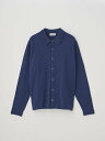 JOHN SMEDLEY ティッピング長袖コットンニットシャツカーディガン | WOODFORD | 24G EASY FIT ジョンスメドレー トップス ニッ...