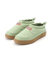 【SALE/40%OFF】HUNTER (W)レディース イン/アウト スリップ オン スリッパ ハンター シューズ・靴 スリッポン グリーン【送料無料】