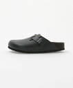 UNITED ARROWS <BIRKENSTOCK> Boston/ボストン レザーサンダル ユナイテッドアローズ シューズ・靴 サンダル ブラック【送料無料...