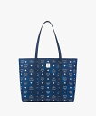 MCM 【公式】TONI トップジップ ショッパー - ミディアム エムシーエム バッグ トートバッグ ブルー【送料無料】