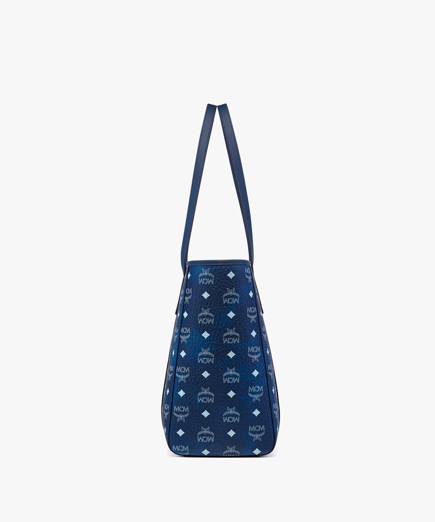MCM 【公式】TONI トップジップ ショッパー - ミディアム エムシーエム バッグ トートバッグ ブルー【送料無料】