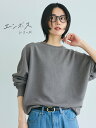 【SALE/1%OFF】coca エンボスドルマントップス コカ トップス カットソー・Tシャツ グレー ブラック