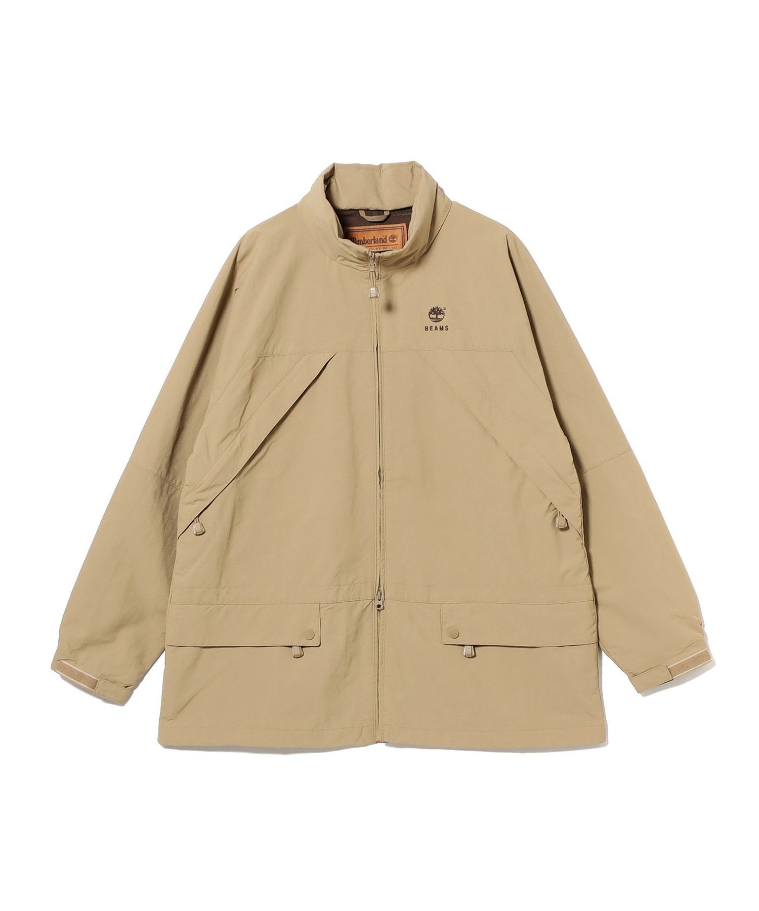 BEAMS 【別注】Timberland / Nylon Jacket ビームス メン ジャケット・アウター ブルゾン・ジャンパー カーキグリーン【送料無料】