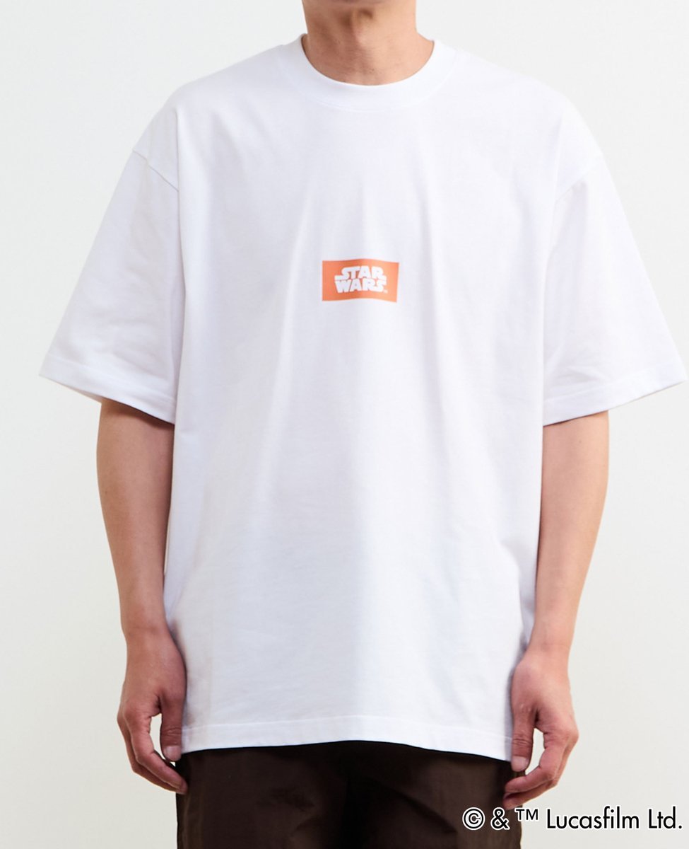 MEN'S MELROSE MASTER FRAME / STARWARS / BB8 Tシャツ メンズメルローズ トップス カットソー・Tシャツ グレー ホワイト