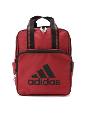 【SALE/28%OFF】adidas adidas/バックパック 16リットル 2本手ハンドルのスクエアタイプ エースバッグズアンドラゲッジ バッグ リュック/バックパック ブラック ベージュ レッド グリーン【送料無料】
