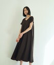 marjour SUMMER PONTE DRESS マージュール ワンピース・ドレス ドレス ブラック ブラウン【送料無料】(4)