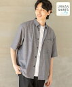 【SALE/33%OFF】GLOBAL WORK アーバンシャツAIR/5分袖/986848 グローバルワーク トップス その他のトップス ネイビー グレー ブ...