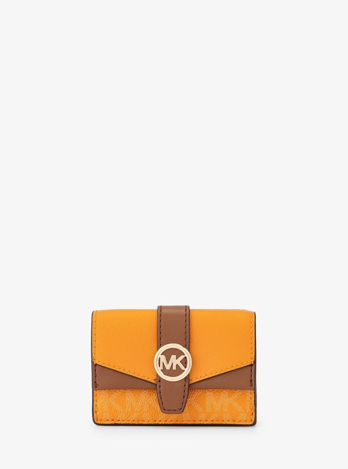 【SALE／71%OFF】MICHAEL KORS GREENWICH トライフォールド フラップ ウォレット エクストラスモール マイケルコース マイケル・コース 財布・ポーチ・ケース 財布【送料無料】