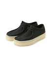 JUNRed（ジュンレッド）CLARKS / クラークス Wallabee Cup ワラビー カップCLARKS/クラークス　WallabeeCupワラビーカップアッパーの前半をクレープソールに埋め込んだようなデザイン。カルト的な人気を誇るワラビーのこのバージョンは、イギリスの象徴的なチャールズ・F・ステッドのタンナーリーでつくられたヌバックを使用。時間をかけて履き込むことでより足になじみフィット感がアップ。クッション性高いクレープソールもやさしい履き心地を提供。メーカー品番：26158144【CLARKS/クラークス】1825年にイングランド南西部の小さな町でスタート。180年以上の長い歴史の中で培った経験、技術、履き心地の良いデザインと機能性が世界で愛されています。※撮影場所やライティング、お使いのモニター環境によって色の見え方が異なる場合がございます。※商品のカラーは詳細画像の色味をご参照ください。型番：BHA73230-01-123 JE1967【採寸】7.5／cm25.5 ｜ その他（プラットフォーム）2.7（ソールの厚み）3.5（両足重量）1030g8／cm26 ｜ その他（プラットフォーム）2.7（ソールの厚み）3.5（両足重量）1030g8.5／cm26.5 ｜ その他（プラットフォーム）2.7（ソールの厚み）3.5（両足重量）1030g商品のサイズについて【商品詳細】ブラック（01）：ベトナム素材：ブラック（01）サイズ：7.5、8、8.5※画面上と実物では多少色具合が異なって見える場合もございます。ご了承ください。商品のカラーについて 【予約商品について】 ※「先行予約販売中」「予約販売中」をご注文の際は予約商品についてをご確認ください。■重要なお知らせ※ 当店では、ギフト配送サービス及びラッピングサービスを行っておりません。ご注文者様とお届け先が違う場合でも、タグ（値札）付「納品書 兼 返品連絡票」同梱の状態でお送り致しますのでご了承ください。 ラッピング・ギフト配送について※ 2点以上ご購入の場合、全ての商品が揃い次第一括でのお届けとなります。お届け予定日の異なる商品をお買い上げの場合はご注意下さい。お急ぎの商品がございましたら分けてご購入いただきますようお願い致します。発送について ※ 買い物カートに入れるだけでは在庫確保されませんのでお早めに購入手続きをしてください。当店では在庫を複数サイトで共有しているため、同時にご注文があった場合、売切れとなってしまう事がございます。お手数ですが、ご注文後に当店からお送りする「ご注文内容の確認メール」をご確認ください。ご注文の確定について ※ Rakuten Fashionの商品ページに記載しているメーカー希望小売価格は、楽天市場「商品価格ナビ」に登録されている価格に準じています。 商品の価格についてJUNRedJUNRedのモカシン・デッキシューズシューズ・靴ご注文・お届けについて発送ガイドラッピンググッズ3,980円以上送料無料ご利用ガイド