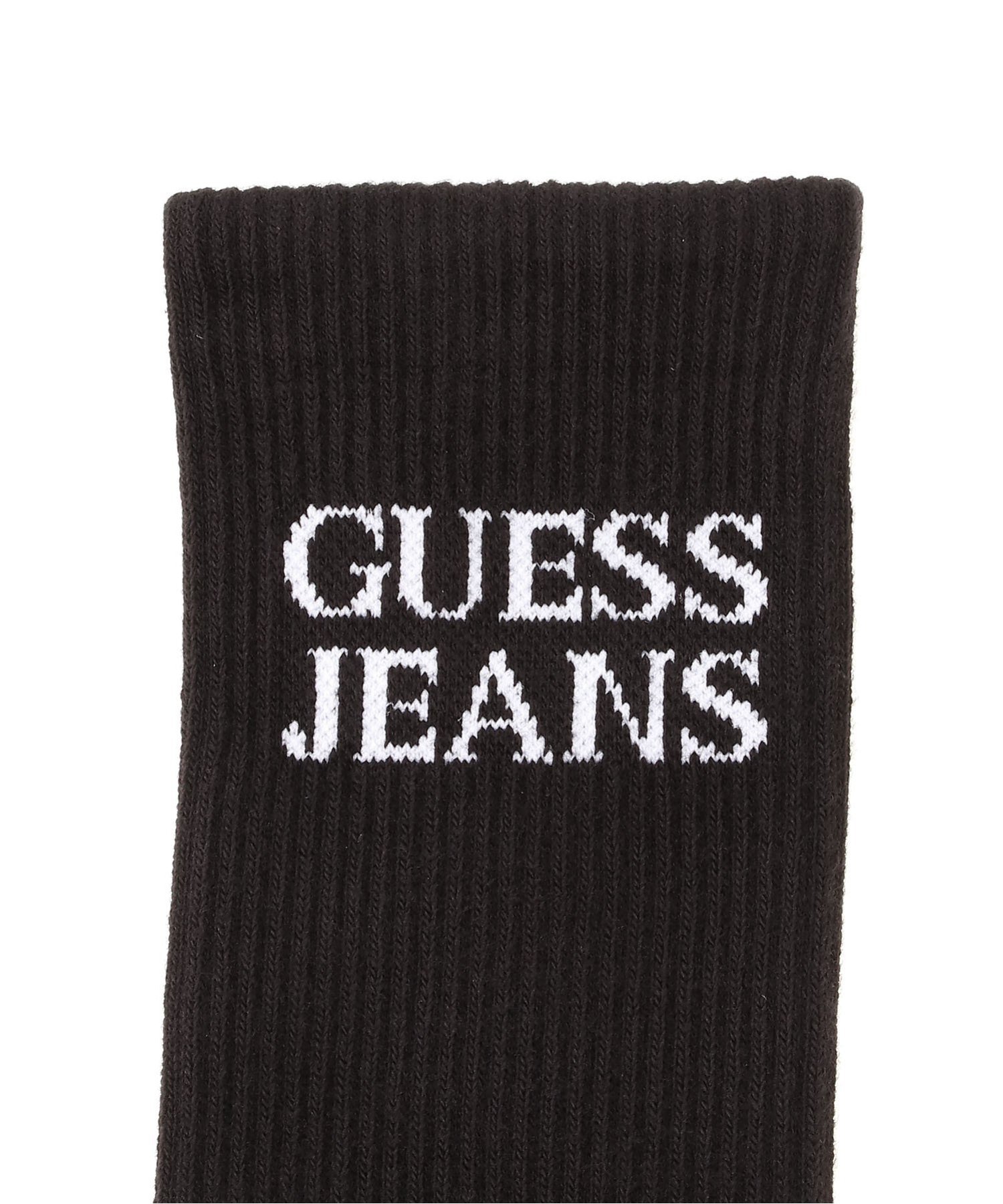 GUESS JEANS GUESS JEANS 靴下(M)GJ Unisex Crew Sock ゲス 靴下・レッグウェア 靴下 ホワイト ブラック