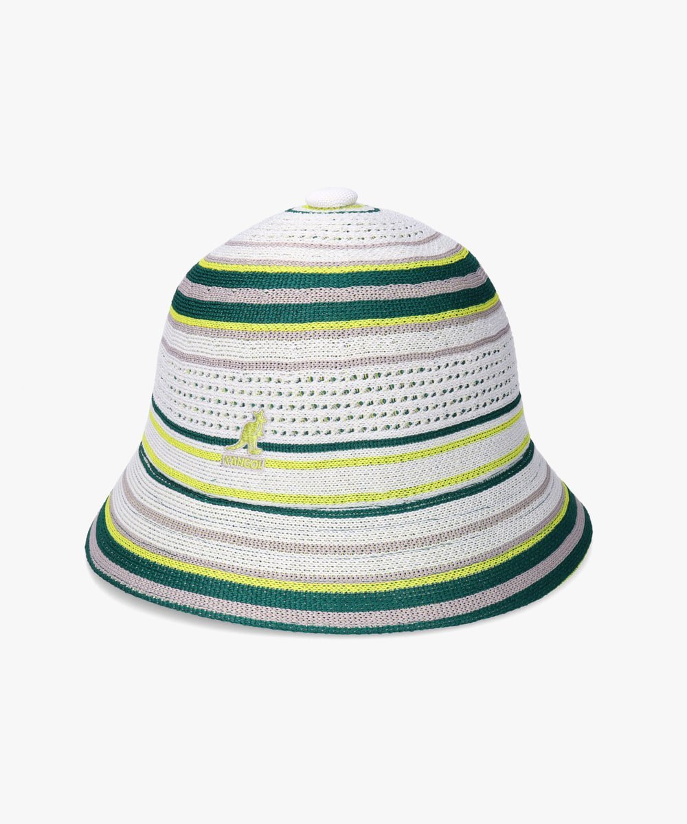 KANGOL KANGOL CLUBHOUSE STRIPE CASUAL / カンゴール オーバーライド 帽子 ハット ホワイト グリーン ネイビー【送料無料】