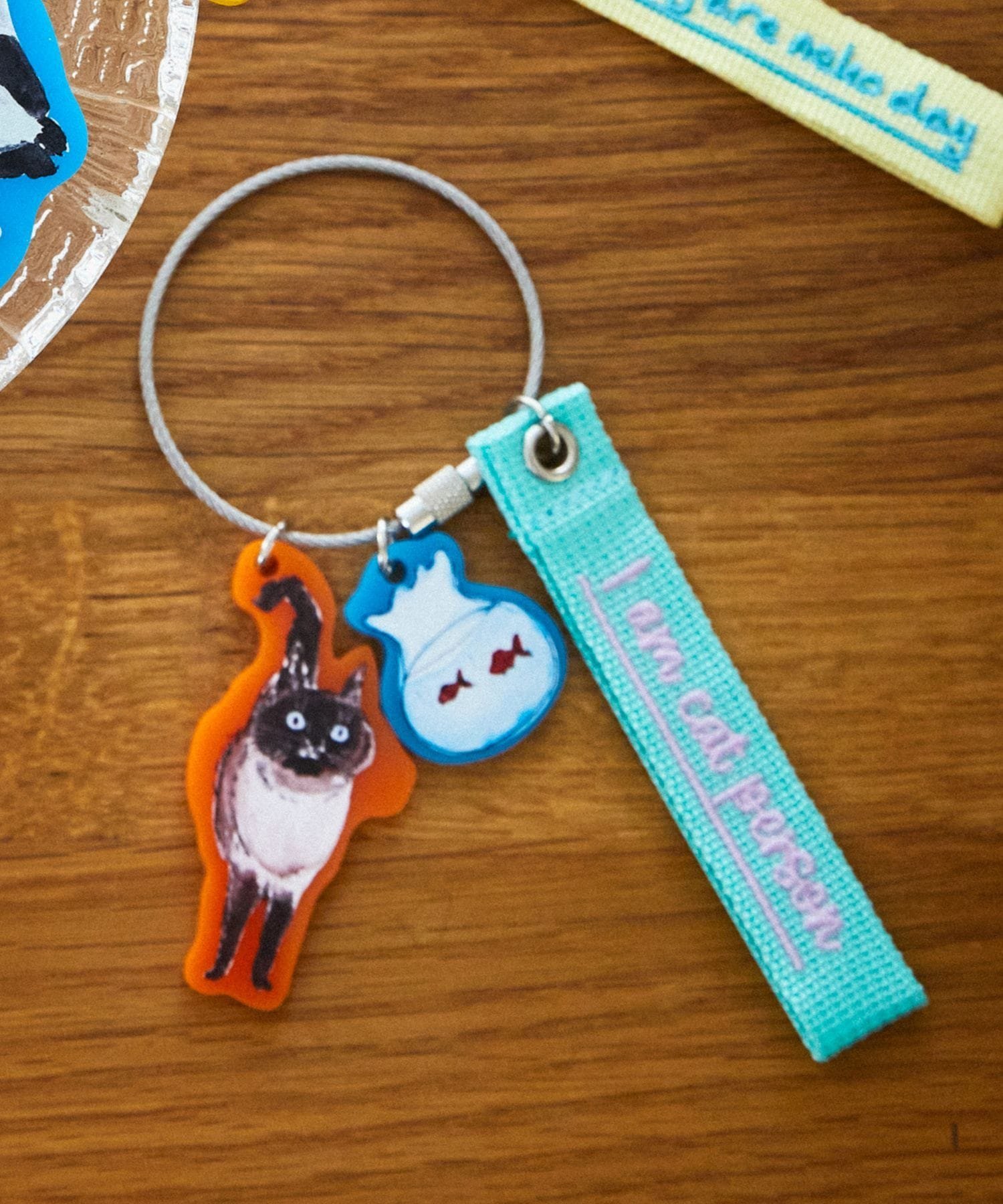 【SALE／30%OFF】studio CLIP アクリルワイヤーキーチャーム[うちの猫博] スタディオクリップ ファッシ..
