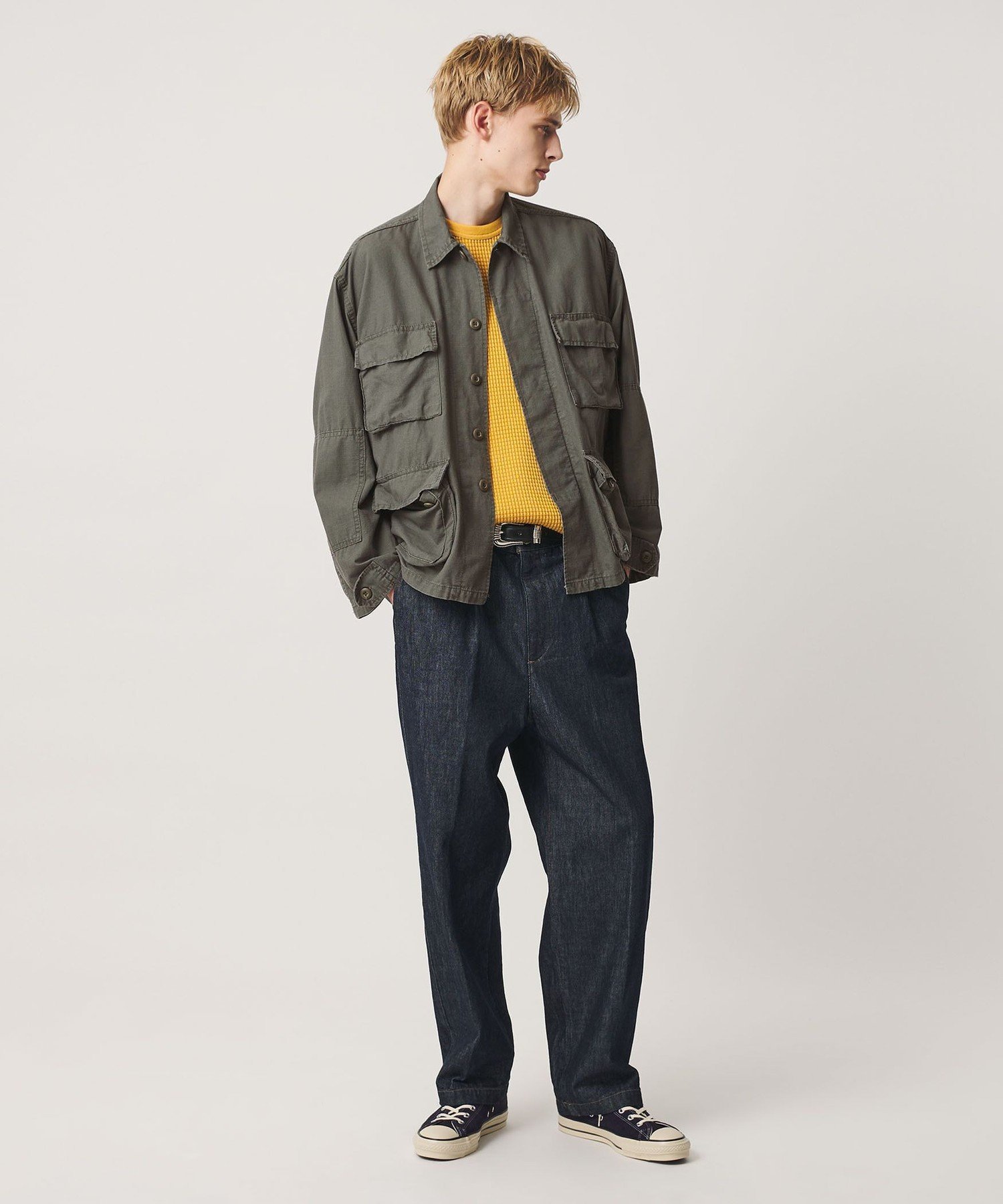 【別注】＜ROTHCO＞DYE BDU シャツ ビューティー＆ユース ユナイテッドアローズ トップス シャツ・ブラウス グリーン グレー