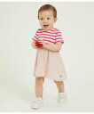 【SALE/20%OFF】PETIT BATEAU マリニエール切替ワンピース プチバトー ワンピース・ドレス ワンピース ピンク【送料無料】