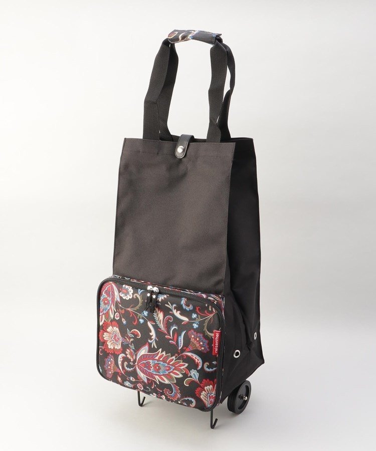 212 KITCHEN STORE FOLDABLE TROLLEY PAISLEY BLACK