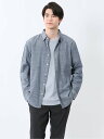 TAKA-Q 【WEB限定】綿ダンガリー レギュラーカラー長袖シャツ 【25SS】 メンズ シャツ カジュアル トップス インナー 長袖 ギフト プレゼント ラ...