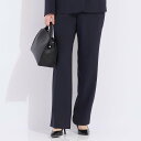 【SALE/10%OFF】Liliane Burty 【セットアップ対応】ウォッシャブルドライタッチ ロングパンツ リリアンビューティ パンツ その他のパンツ ネイビー【送料無料】(4)