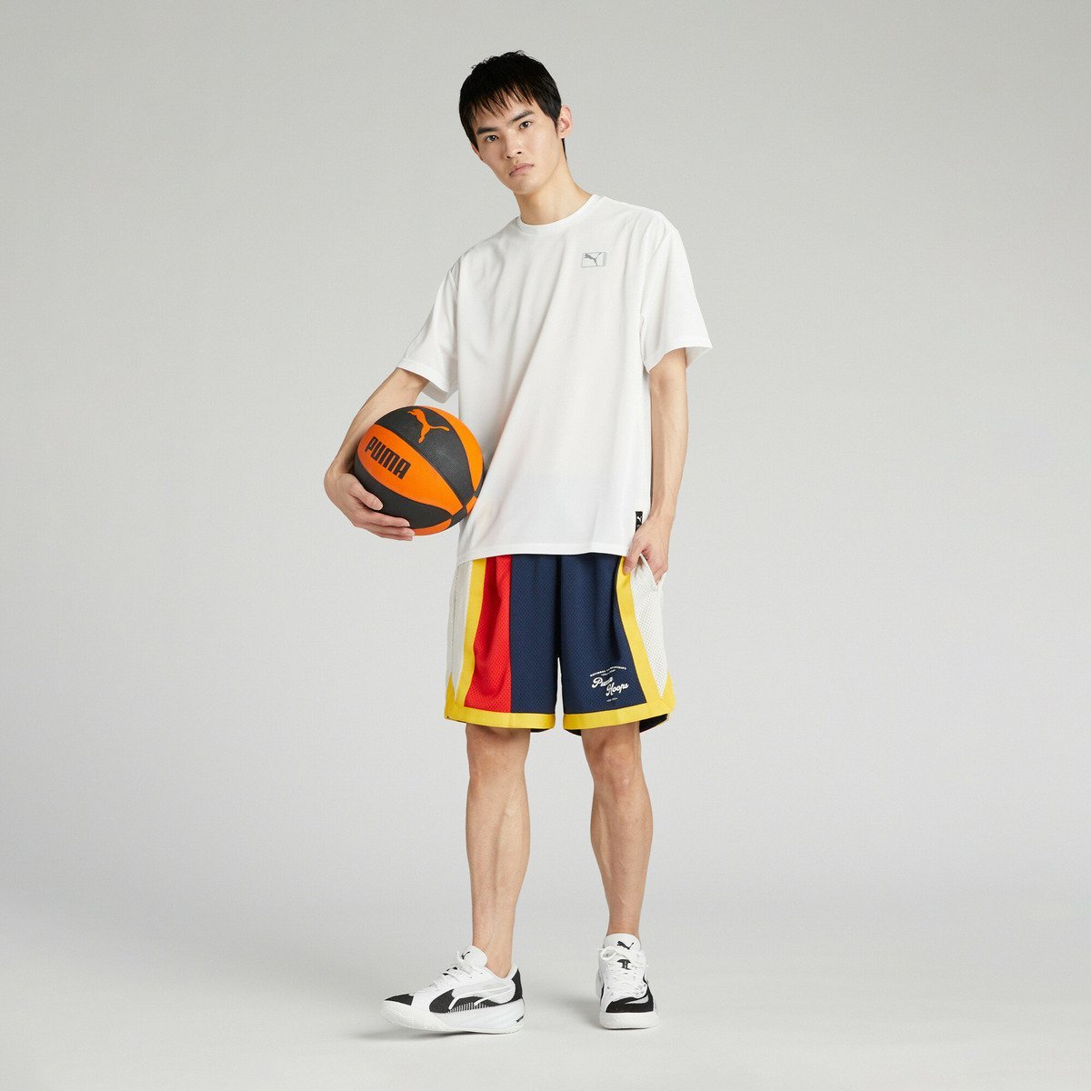 ユニセックス バスケットボール BP 半袖 Tシャツ BASKETBALL BP TEE プーマ トップス カットソー・Tシャツ ホワイト