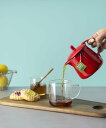 BACKYARD FAMILY ティーバッグ ティーポット ローラ 食器・調理器具・キッチン用品 その他の食器・調理器具・キッチン用品 レッド ホワイト グレー