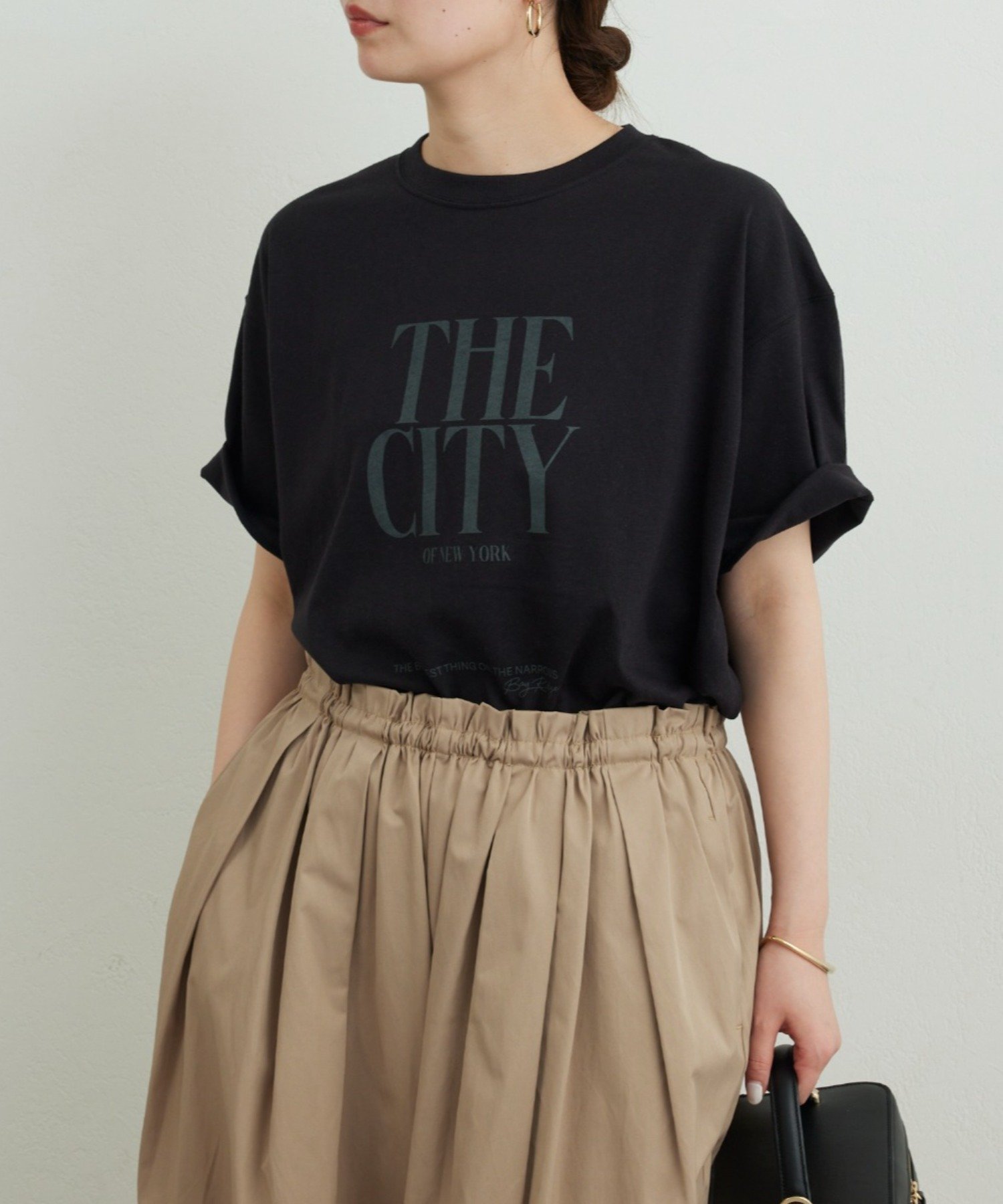 GALLARDAGALANTE 【GOOD ROCK SPEED】THE CITY ロゴTee/別注 ガリャルダガランテ トップス カットソー・Tシャツ ブラック ホワイト【送料無料】