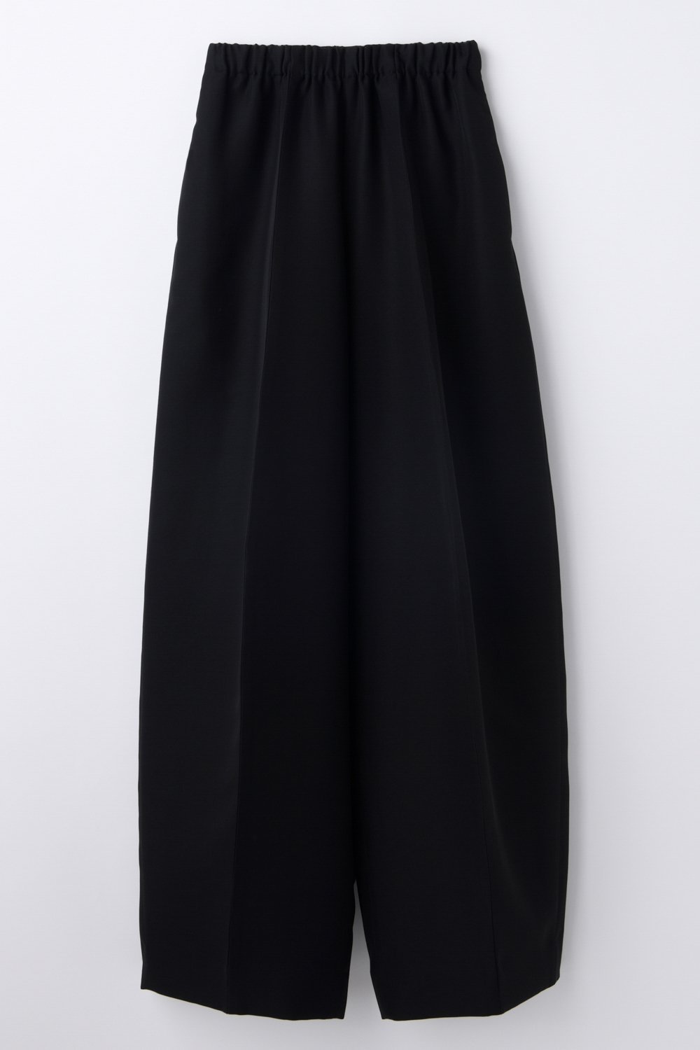 ENFOLD WIDE COCOON TROUSERS エンフォルド パンツ スラックス・ドレスパンツ ブラック ホワイト