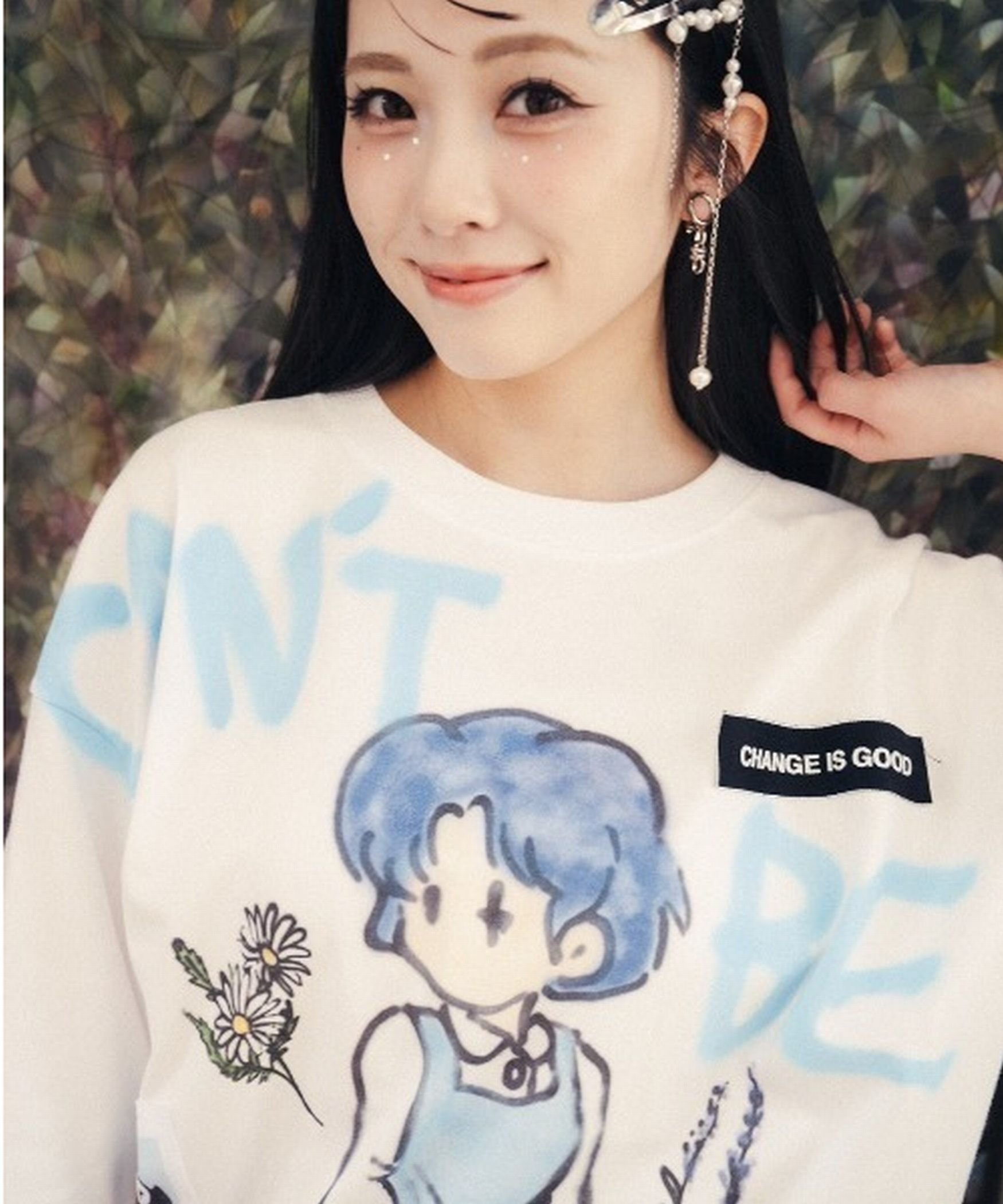 ROYAL FLASH Guernika/ゲルニカ/らんま1/2 Paint T-shirt / 天道あかね ロイヤルフラッシュ トップス カットソー・Tシャツ ホワイト