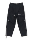 【SALE/40%OFF】MARANT ETOILE ロングパンツ 黒 ジッパー イザベル マラン パンツ カーゴパンツ ブラック【送料無料】