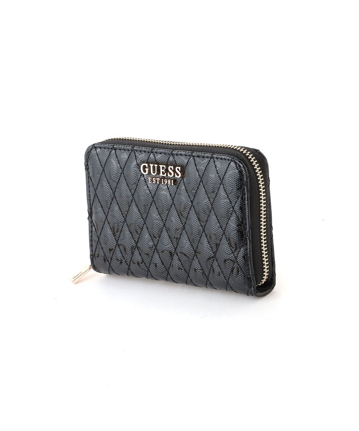 GUESS 財布 レディース(W)BETULA Slg Medium Zip Around ゲス 財布・ポーチ・ケース 財布 ブラック ブルー