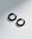 【SALE/20%OFF】MAISON BREEZE MAISON BREEZE/ピアス ステンレス 細幅 丸甲 直径1.3cm ミニ ワンタッチ フープ OSWY セットアップセブン アクセサリー・腕時計 ピアス