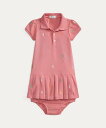 POLO RALPH LAUREN (ベビー)Polo ポニー ストレッチ メッシュ ポロ ドレス ラルフローレン マタニティウェア・ベビー用品 ロンパース・カ...