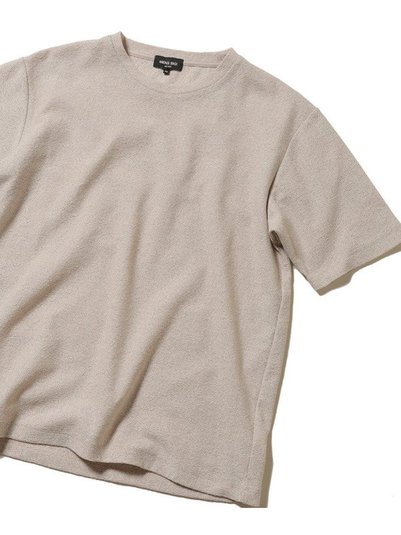 【SALE／50%OFF】MEN'S BIGI ミックスアムンゼン調カットソー メンズ ビギ トップス カットソー・Tシャツ ベージュ ブラウン ブルー【送料無料】のサムネイル