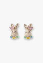ANNA SUI うさぎ モチーフ ピアス アナ スイ アクセサリー・腕時計 ピアス ベージュ【送料無料】