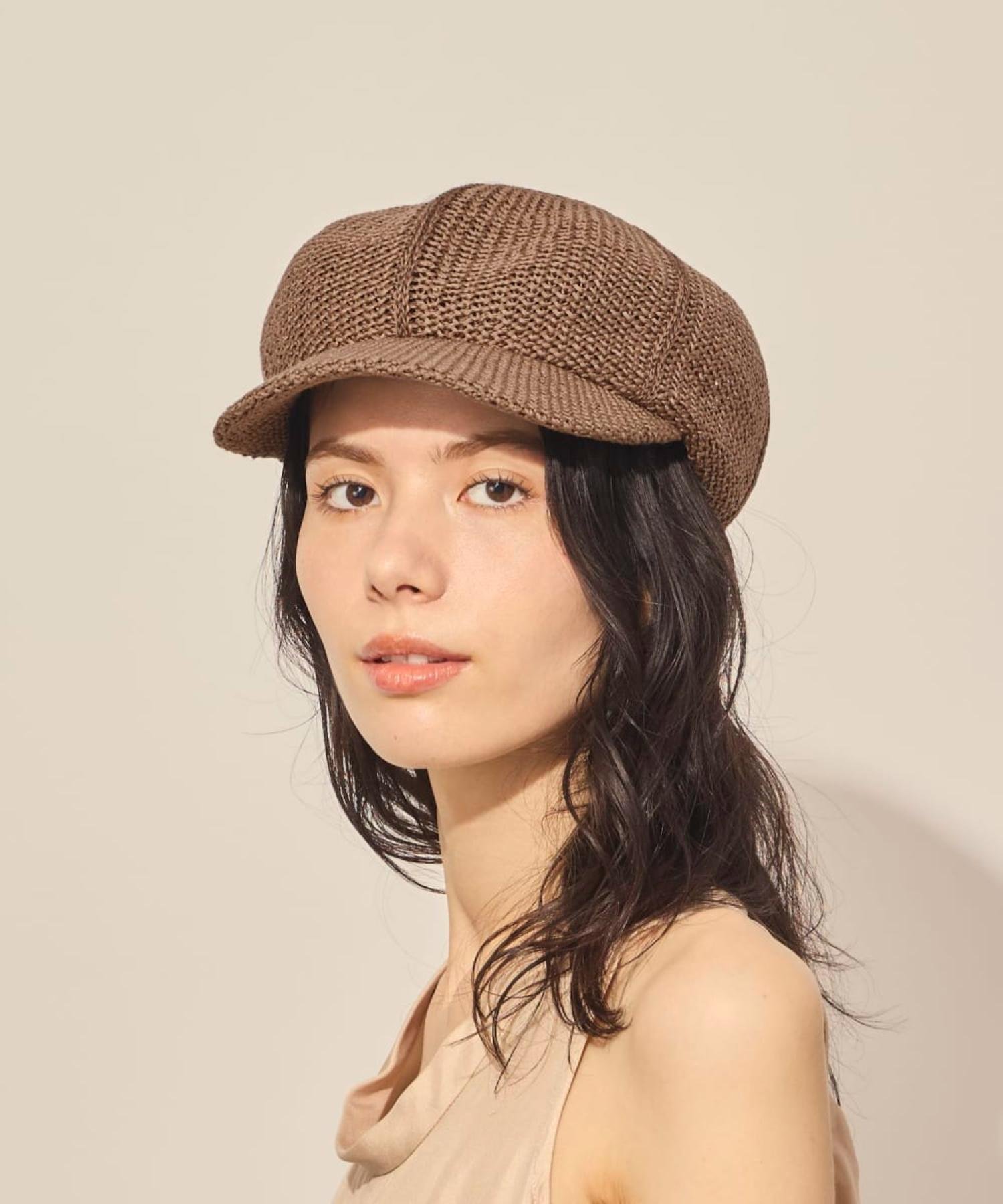 arth Co Thermo 6panel Cas / アース オーバーライド 帽子 キャスケット ブラウン ブラック ホワイト