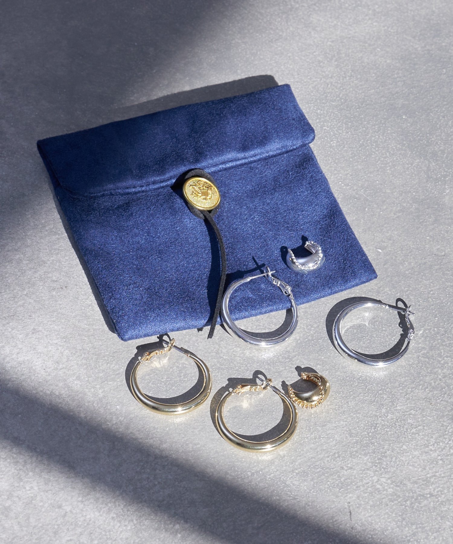 CIAOPANIC TYPY :【tera企画】ポーチ付きピアス+イヤカフセット チャオパニックティピー アクセサリー・腕時計 ピアス シルバー ゴールド【送料無料】