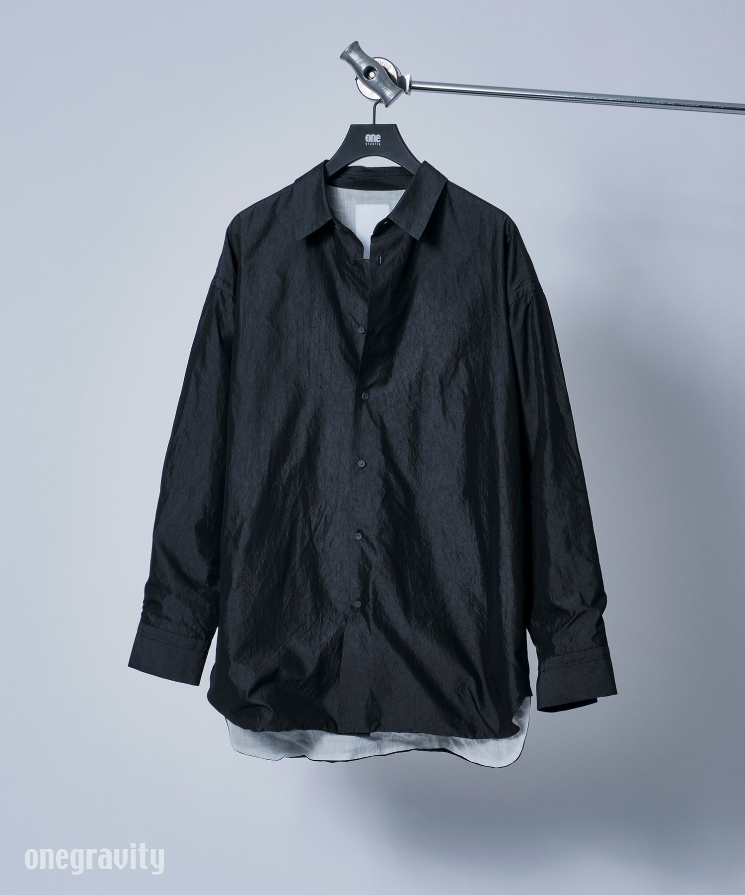 【SALE／40%OFF】onegravity onegravity / コットンシルク オーバーレイヤーシャツ エストネーション トップス シャツ・ブラウス グレー【送料無料】