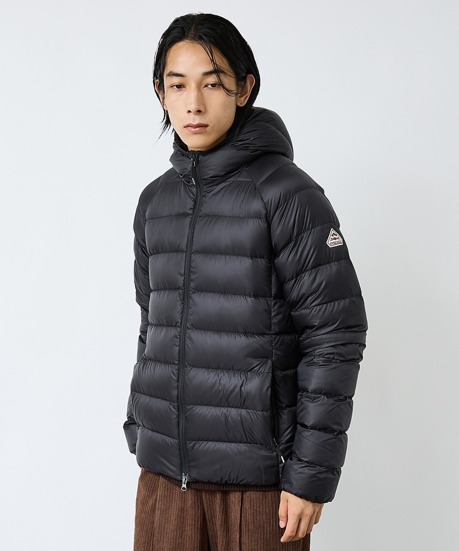 ABAHOUSE LASTWORD 【PYRENEX / ピレネックス】HMY026 / ARIAL HOODED アバハウス ジャケット・アウター ダウンジャケット・ダウンベスト ブラック カーキグリーン【送料無料】