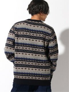 Country of Origin Fairisle Lambswool Sweater 51-15-0450-012: Navy Country of Origin Fairisle Lambswool Sweater 51-15-0450-012: Navy