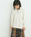 【SALE／20%OFF】URBAN RESEARCH DOORS 『別注』『親子リンク』PENNEYS*DOORS THEFOX 裏毛ハーフジップ(KIDS) アーバンリサーチドアーズ トップス その他のトップス ホワイト ブルー【送料無料】