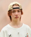 rehacer rehacer:COUDURA Fabric 6 Panel Cap レアセル 帽子 キャップ ベージュ ネイビー ブラック【送料無料】