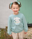 【SALE/30%OFF】any FAM KIDS 【any FAM×サンリオキャラクターズ】カップケーキトレーナー エニィファム トップス スウェット・トレー...