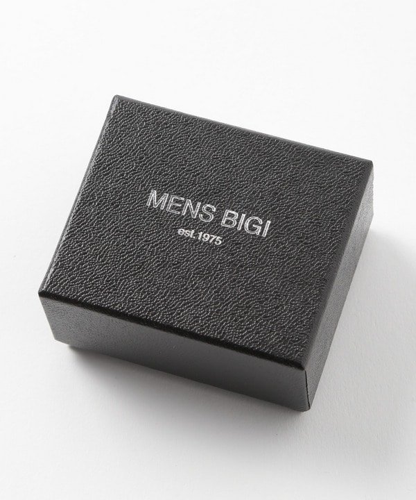MEN'S BIGI 真鍮タイバー(ソリッド凹凸) メンズ ビギ ファッション雑貨 ハンカチ・ハンドタオル シルバー【送料無料】
