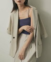 【SALE/9%OFF】SENSE OF PLACE 『一部WEB限定カラー』ダブルストラップカップツキキャミソール センス オブ プレイス トップス キャミソール パープル ホワイト イエロー ブラック